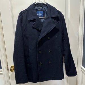 Men’s Medium Old Navy Peacoat